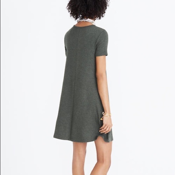 Madewell Ribbed Swingy Tee Dress Size XXS - Picture 2 of 6